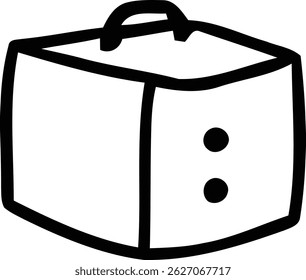 summer icon file vector outline