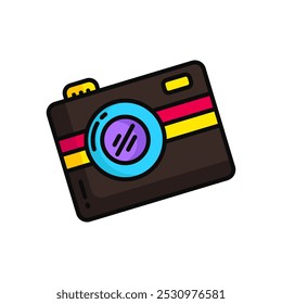 Summer icon illustration. Summer icon element asset