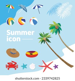 Summer Icon Image Source Collection
