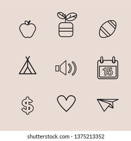 summer icon pack, pictograms, isolated