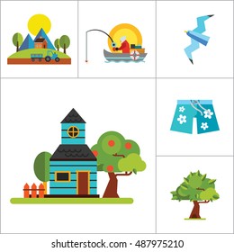 Summer Icon Set