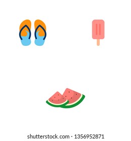 Summer Icon Set Design