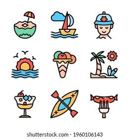 Summer Icon Set Vol. 3