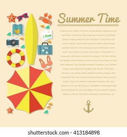 Summer Icon Template