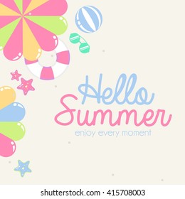 Summer Icon Template