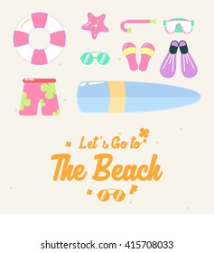 Summer Icon Template