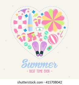 Summer Icon Template