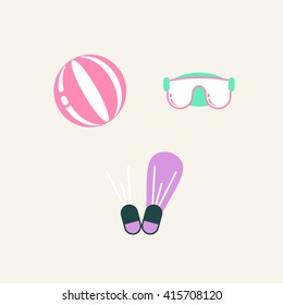 Summer Icon Template