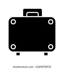 Summer icon vector. Beach illustration sign. Vacation symbol or logo.