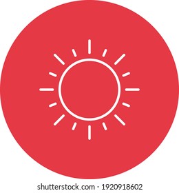 Summer Icon vector image. Can be used for Summer and Holidays. Suitable for mobile apps, web apps and print media.