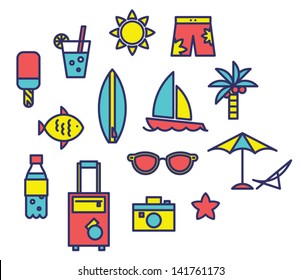 summer icons