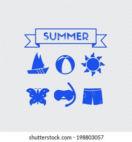Summer icons 