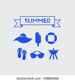 Summer icons 
