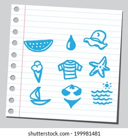 Summer icons