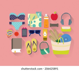 Summer icons 