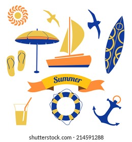 Summer icons
