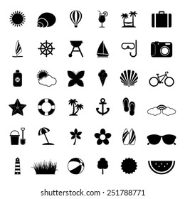 Summer icons
