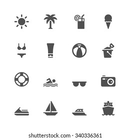 Summer icons