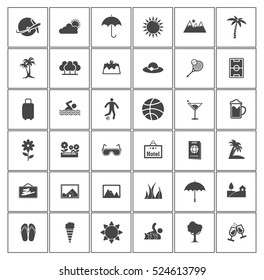Summer icons