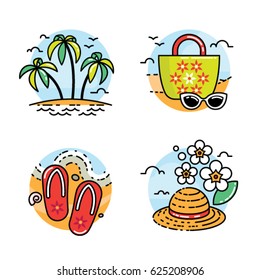 Summer icons