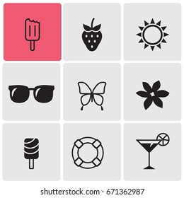 Summer icons