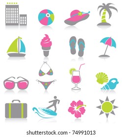 Summer icons