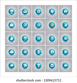Summer icons collection