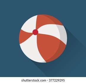 Summer icons design 