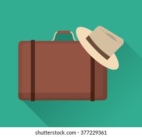 Summer icons design 