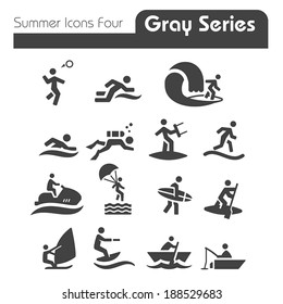 Summer Icons Two gray series Four