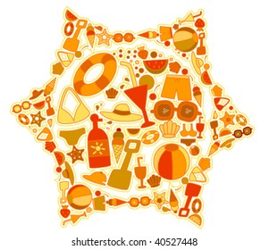 Summer Icons - Vector