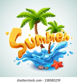 Summer illustration