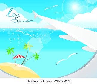 Summer illustration