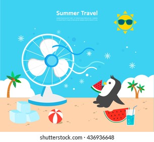 Summer illustration