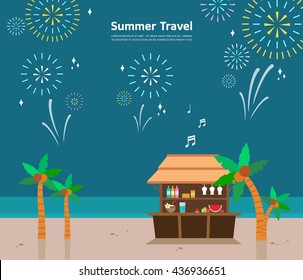 Summer illustration