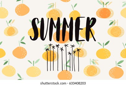 Ilustración de verano 