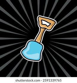 summer illustration graphic icon background