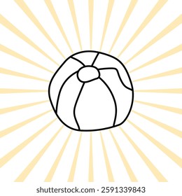 summer illustration graphic icon background