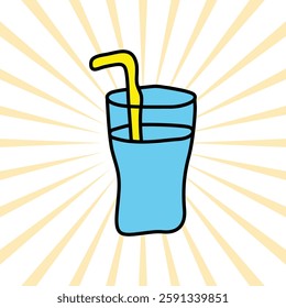 summer illustration graphic icon background