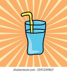 summer illustration graphic icon background