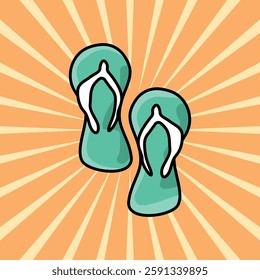 summer illustration graphic icon background