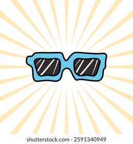 summer illustration graphic icon background