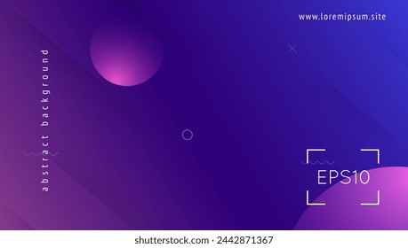 Summer Illustration. Light Vector Art. Pink Liquid Design. 3d Shape. Space Gradient Elements. Geometric Ui. Paper Landing Page. Blue Summer Illustration