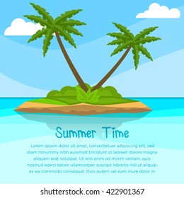 Summer Illustration Template 