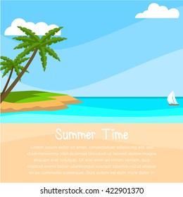 Summer Illustration Template 