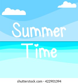 Summer Illustration Template 