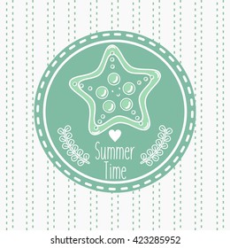 Summer Illustration Template 