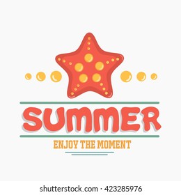 Summer Illustration Template 