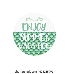 Summer Illustration Template 