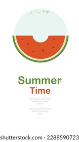 summer illustration vector day for summer time background and summer vibes